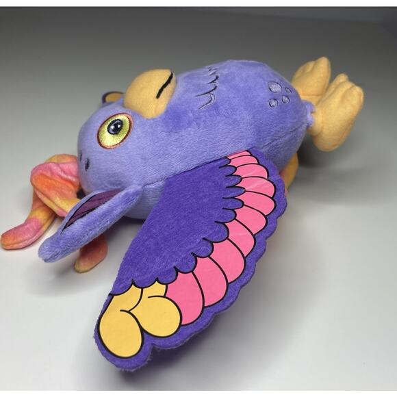 My Singing Monsters Tweedle Plush 8" Purple Bird Commonwealth 2020 - SOUND ERROR - Picture 4 of 13